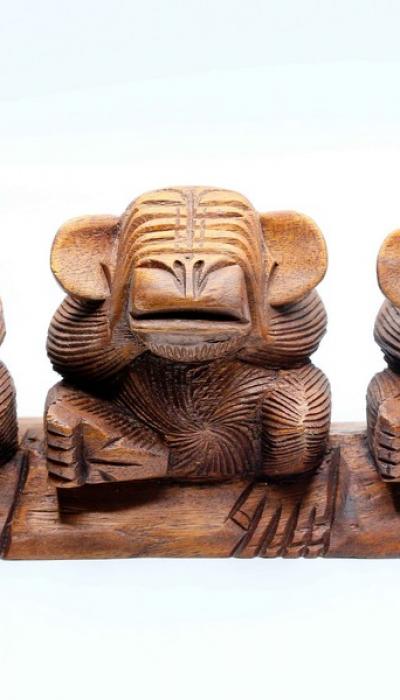Les 3 «singes de la sagesse»